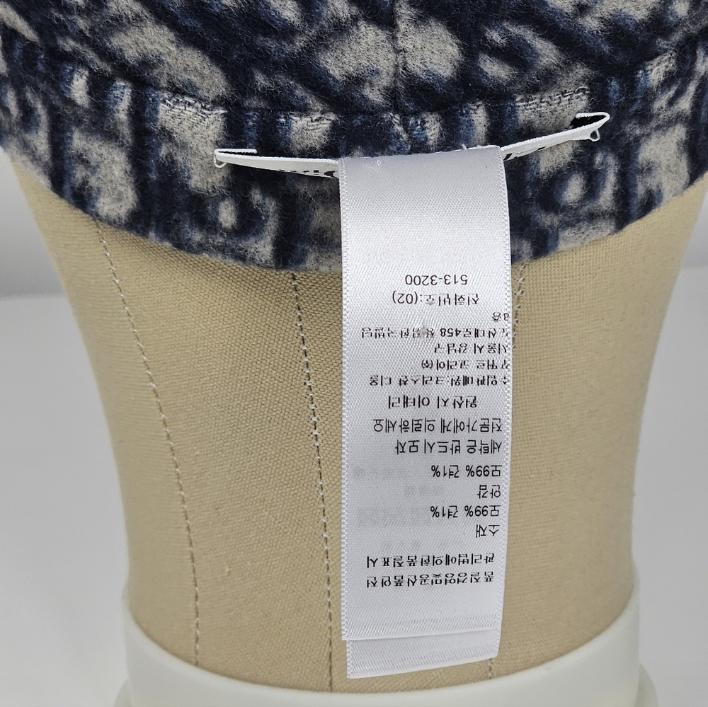 Pre Loved Christian Dior Wool Newsboy Cap View 6